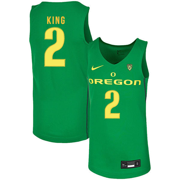 Louis King 2 Green College Football Jersey football jersey product view 1