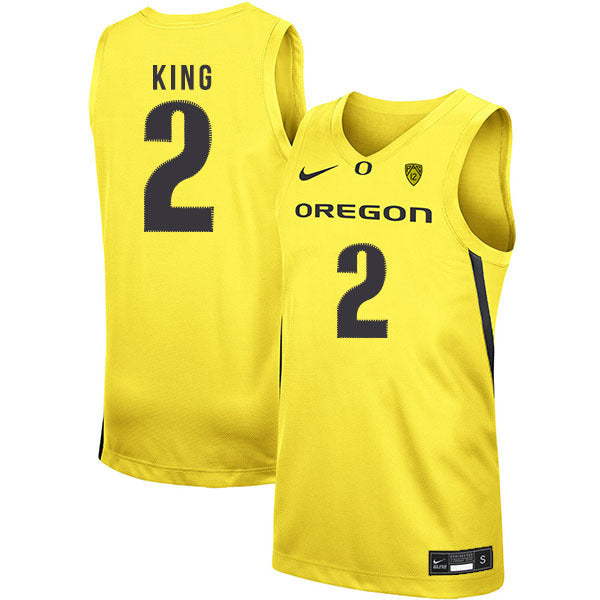 Louis King 2 Yellow College Football Jersey football jersey product view 1