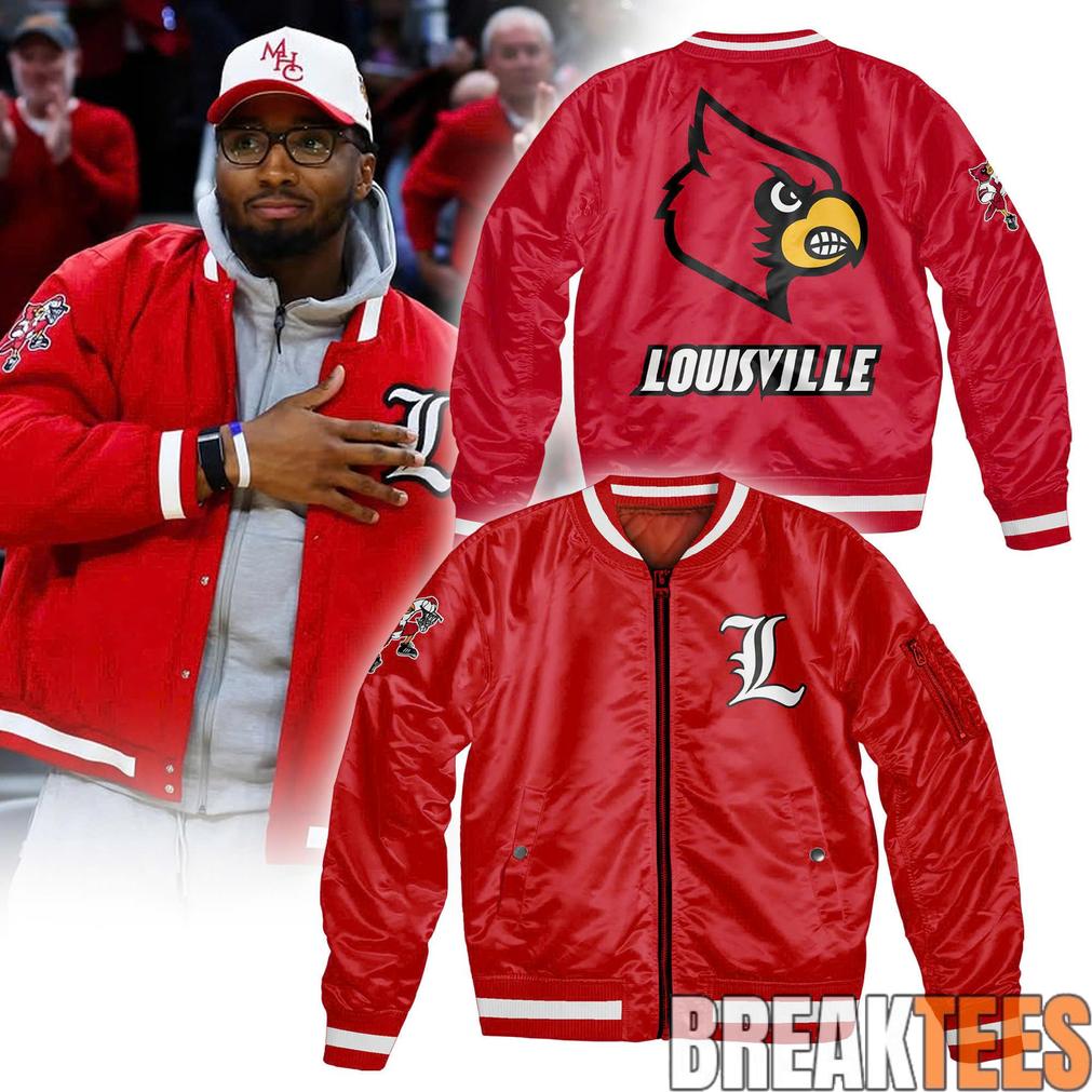 Louisville Cardinals Too Nice Special Bomber Jacket Unisex T-shirt, Sweatshirt, Hoodie, Long Sleeve Tee - T-Shirt, Sweatshirt, Hoodie