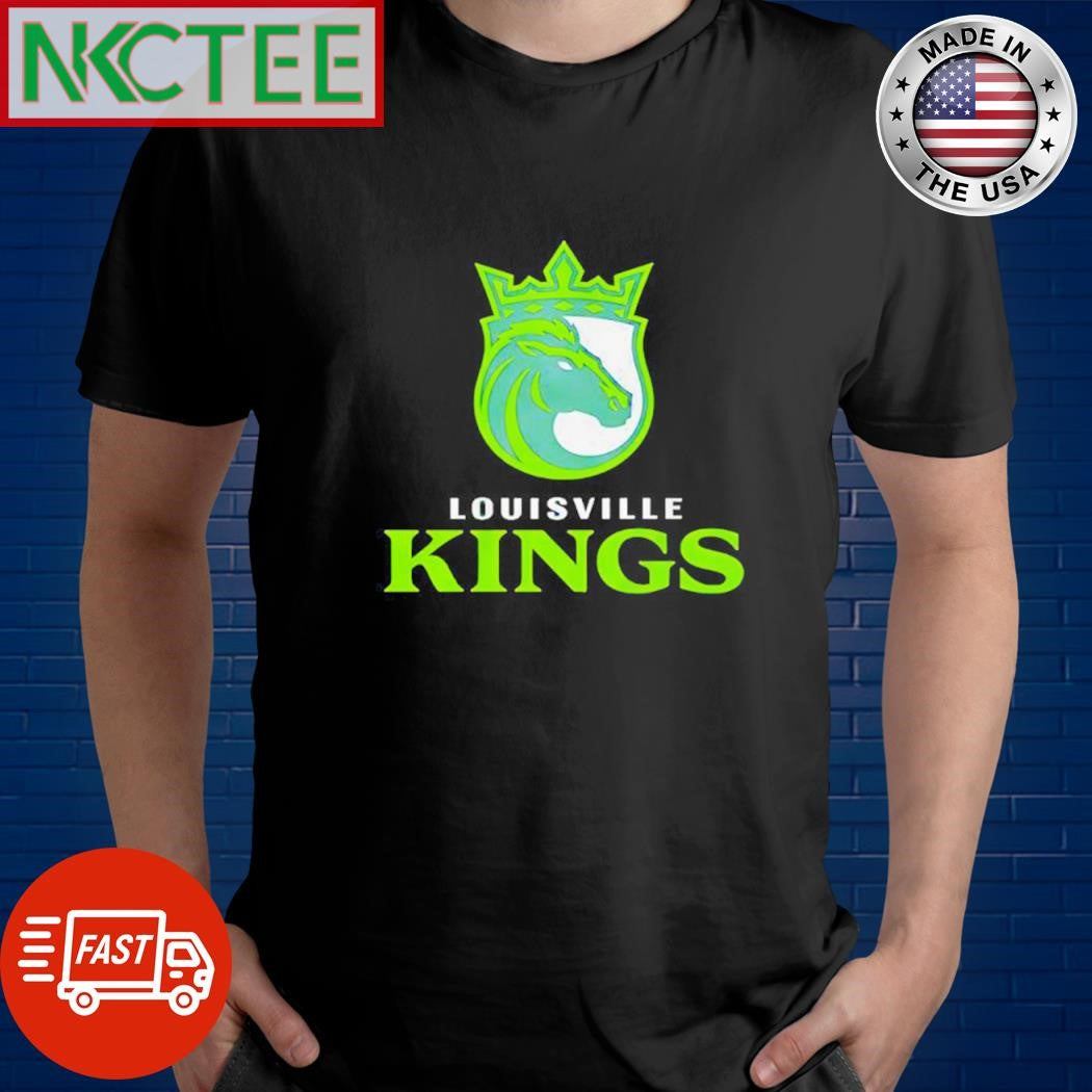 Louisville Kings Lockup Logo shirt Unisex T-shirt, Sweatshirt, Hoodie, Long Sleeve Tee - T-Shirt, Sweatshirt, Hoodie