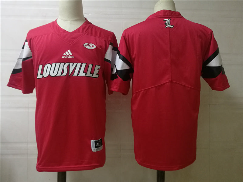 Louisville Cardinals Cardinals Style 2 College Football Jersey football jersey product view 1