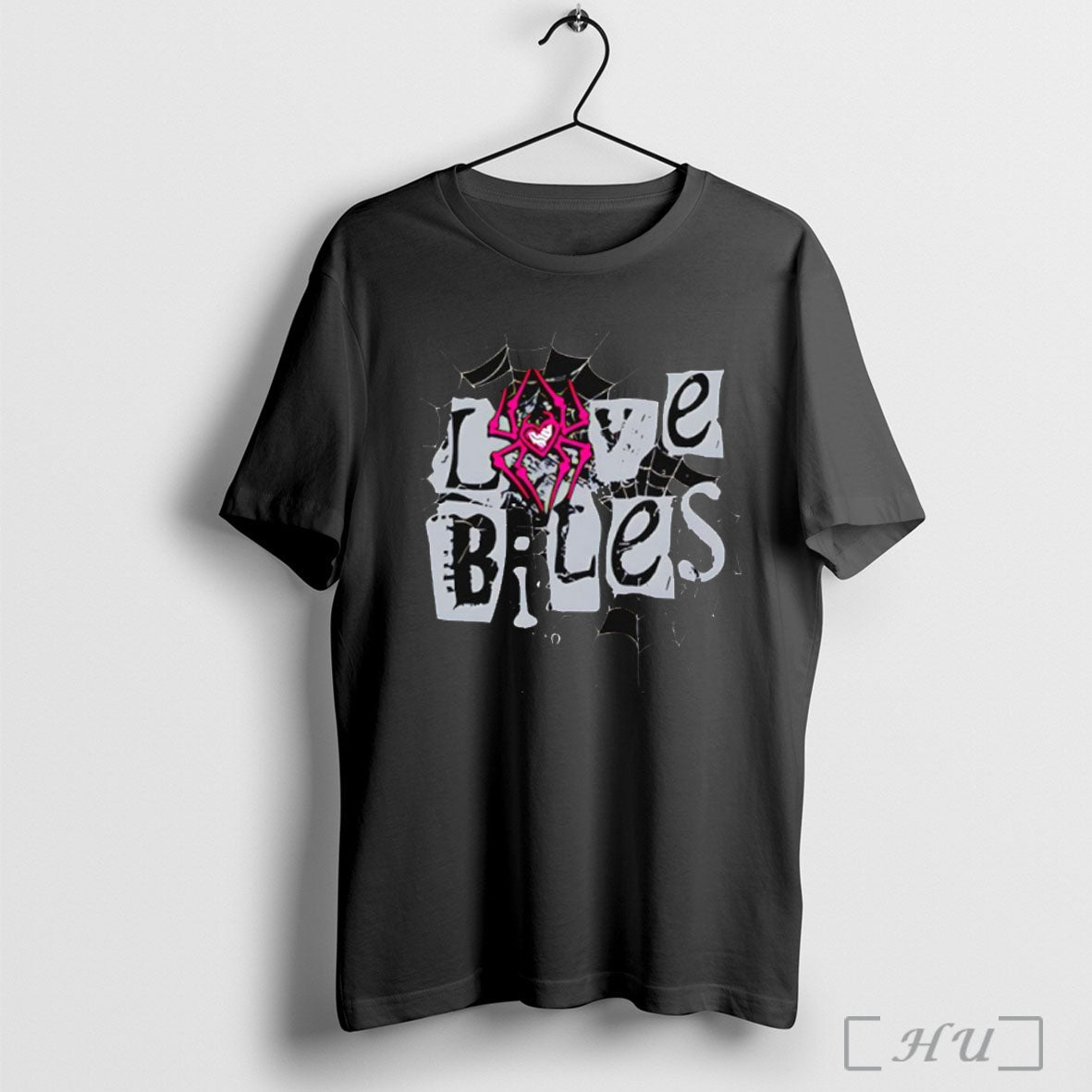 Love Bites Spider T Shirt Unisex T-shirt, Sweatshirt, Hoodie, Long Sleeve Tee - T-Shirt, Sweatshirt, Hoodie