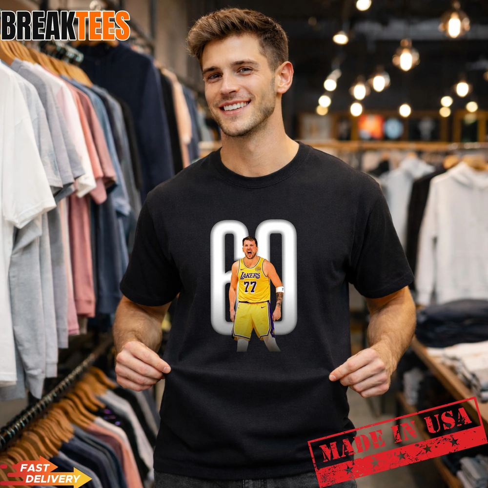 Luka Doncic 60 PTS Los Angeles Lakers Shirt  Black Fan Apparel Unisex T-shirt, Sweatshirt, Hoodie, Long Sleeve Tee - T-Shirt, Sweatshirt, Hoodie