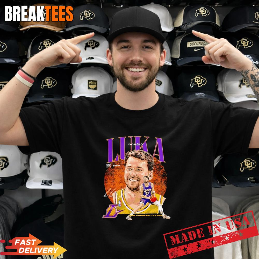 Luka Doncic Los Angeles Lakers Dual Player T-Shirt Unisex T-shirt, Sweatshirt, Hoodie, Long Sleeve Tee - T-Shirt, Sweatshirt, Hoodie