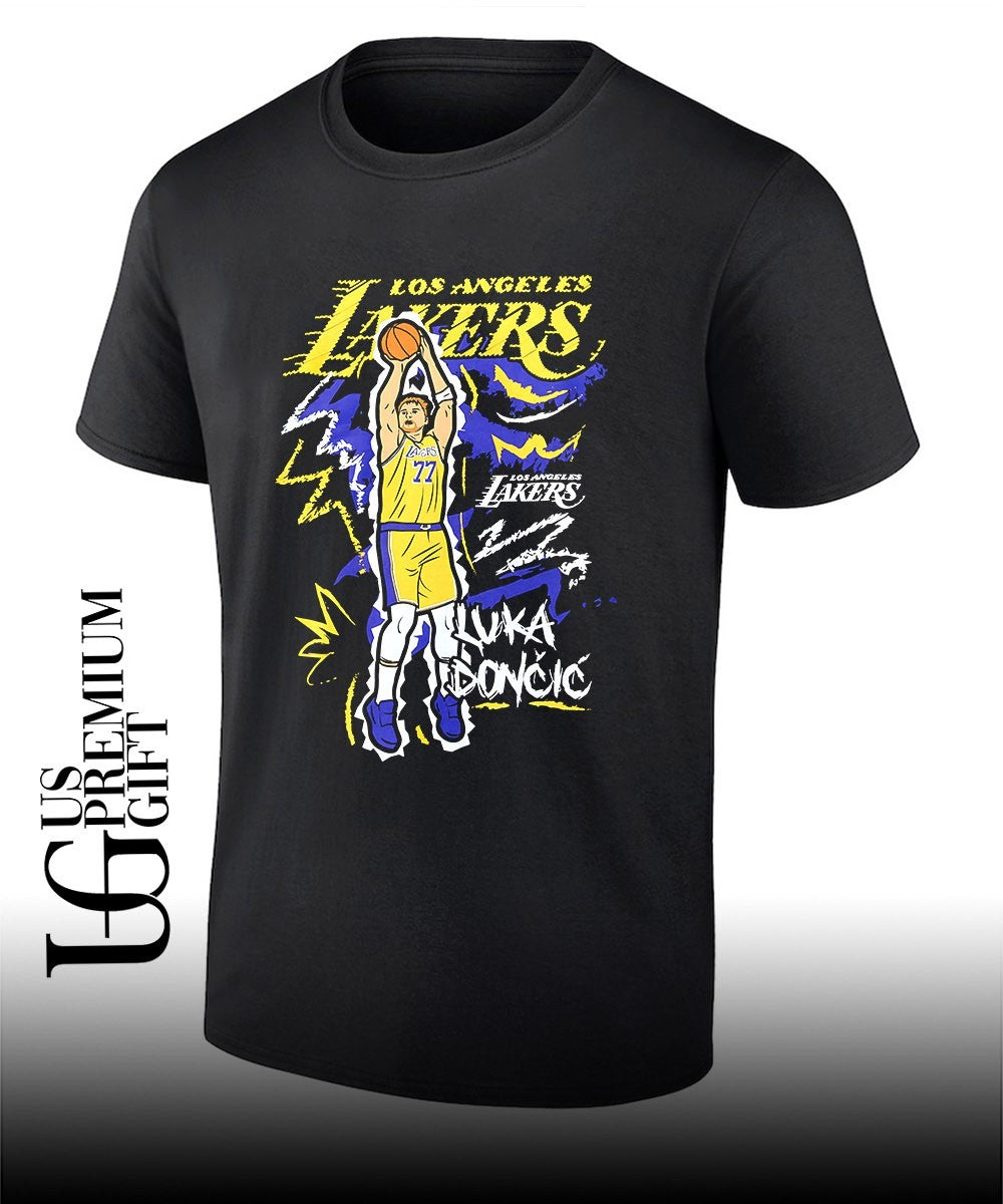 Luka Doncic Los Angeles Lakers NBA 2026 chalked up shirt Unisex T-shirt, Sweatshirt, Hoodie, Long Sleeve Tee - T-Shirt, Sweatshirt, Hoodie