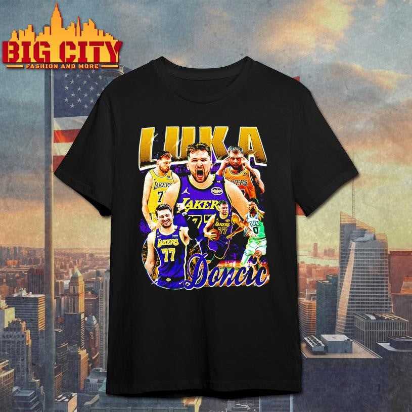Luka Doncic Los Angeles Lakers Shirt Unisex T-shirt, Sweatshirt, Hoodie, Long Sleeve Tee - T-Shirt, Sweatshirt, Hoodie