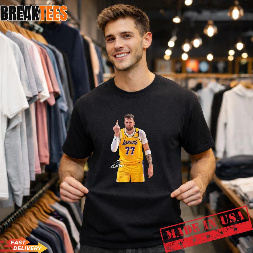 Luka Doncic Magic Basketball Lakers Fan T-Shirt Unisex T-shirt, Sweatshirt, Hoodie, Long Sleeve Tee - T-Shirt, Sweatshirt, Hoodie