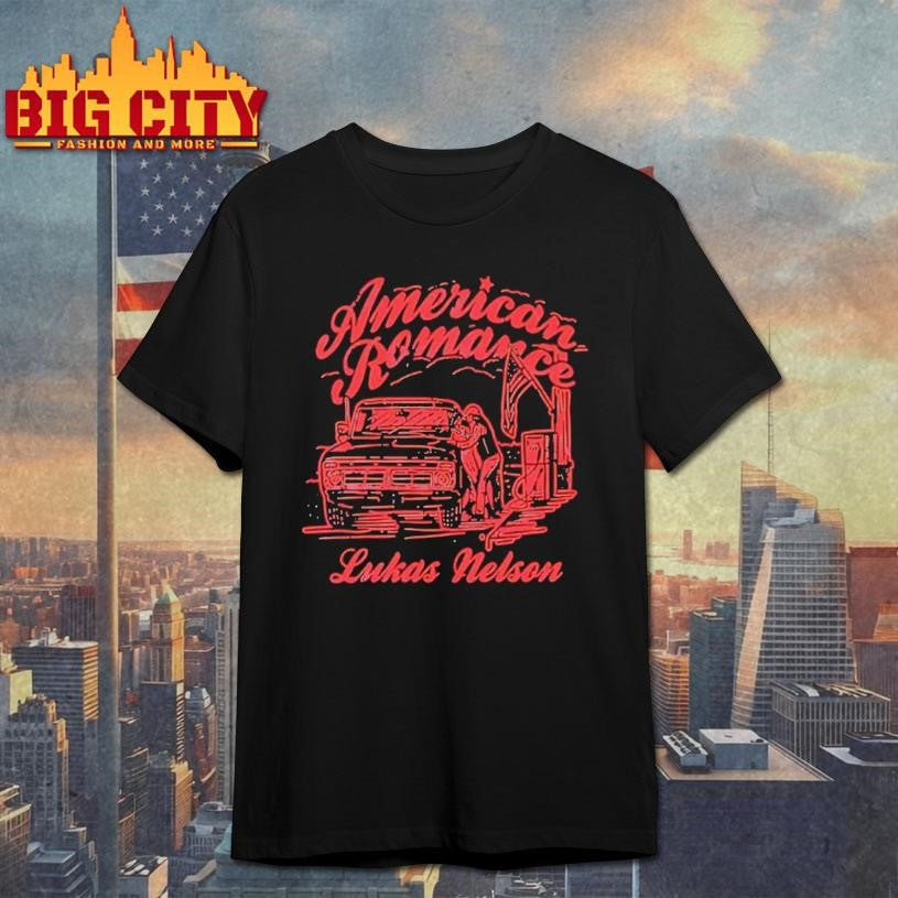 Lukas Nelson American Romance Tour 2025 Grammy Winning American Singer Shirt Unisex T-shirt, Sweatshirt, Hoodie, Long Sleeve Tee - T-Shirt, Sweatshirt, Hoodie