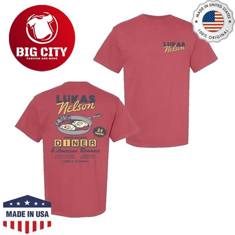 Lukas Nelson Diner Two Sided Shirt Unisex T-shirt, Sweatshirt, Hoodie, Long Sleeve Tee - T-Shirt, Sweatshirt, Hoodie