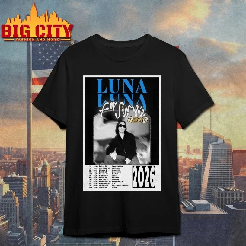 Luna Luna East Coast 2026 Shows Poster shirt Unisex T-shirt, Sweatshirt, Hoodie, Long Sleeve Tee - T-Shirt, Sweatshirt, Hoodie