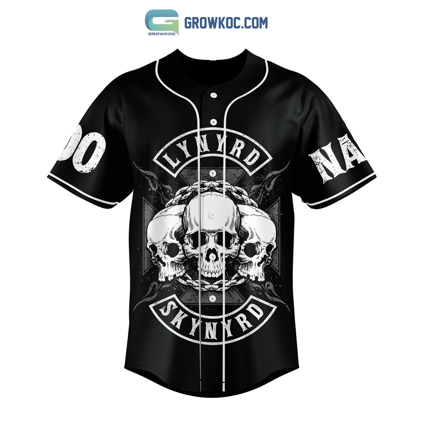 Lynyrl Skynyrd Simple Man Personalized Baseball Jersey baseball jersey product view 2