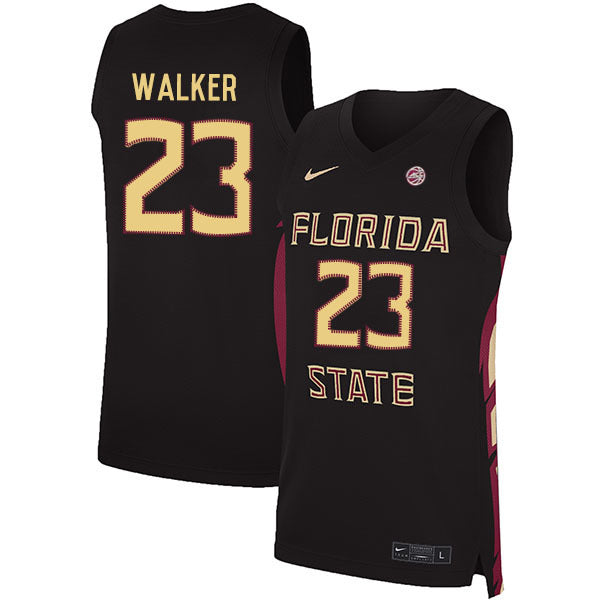 M.J. Walker Black College Football Jersey football jersey product view 1