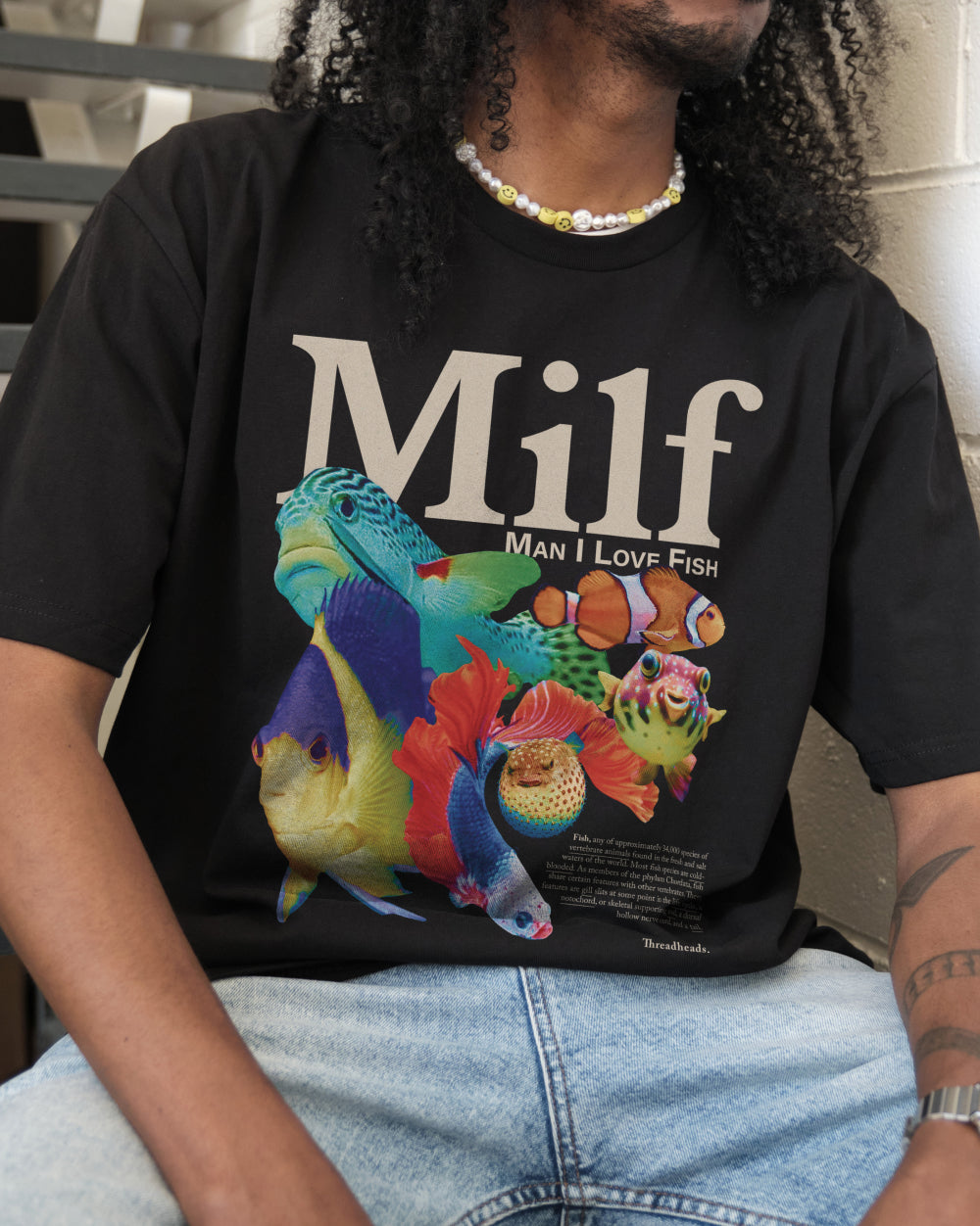 Man I Love Fish T-Shirt Unisex T-shirt, Sweatshirt, Hoodie, Long Sleeve Tee - T-Shirt, Sweatshirt, Hoodie
