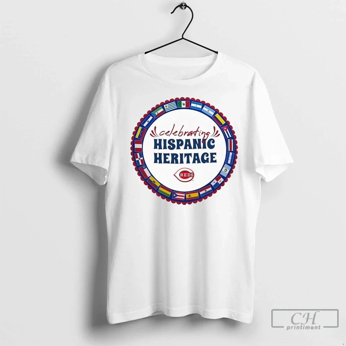 Mlb Cincinnati Reds Starter Celebrating Hispanic Heritage T Shirts Unisex T-shirt, Sweatshirt, Hoodie, Long Sleeve Tee - T-Shirt, Sweatshirt, Hoodie