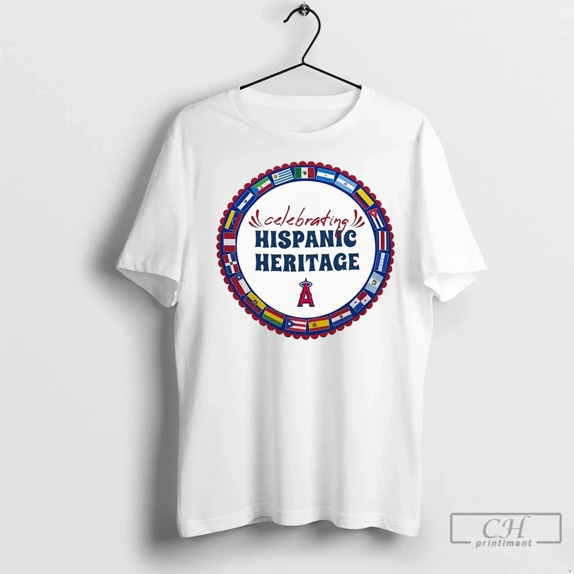 Mlb Los Angeles Angels Starter Celebrating Hispanic Heritage T Shirts Unisex T-shirt, Sweatshirt, Hoodie, Long Sleeve Tee - T-Shirt, Sweatshirt, Hoodie