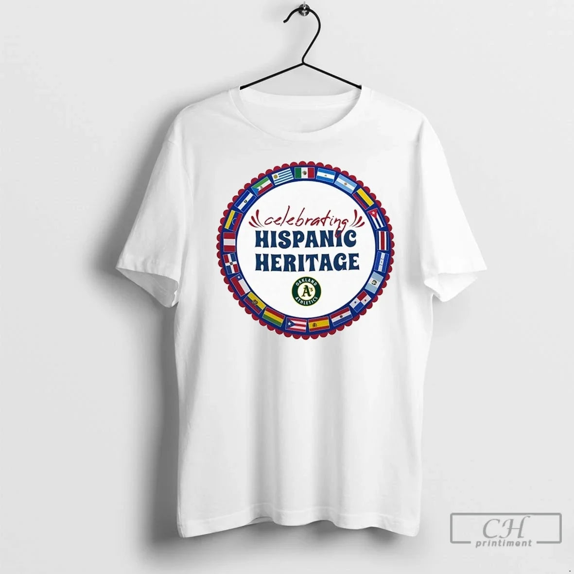 Mlb Oakland Athletics Starter Celebrating Hispanic Heritage T Shirts Unisex T-shirt, Sweatshirt, Hoodie, Long Sleeve Tee - T-Shirt, Sweatshirt, Hoodie
