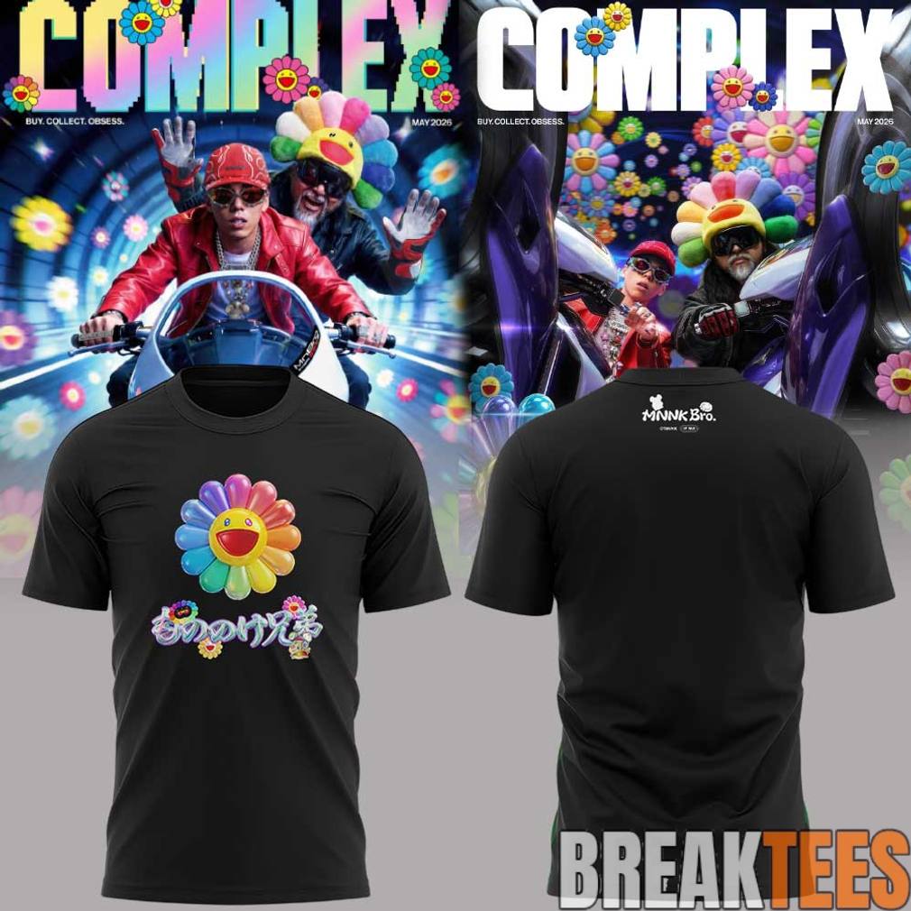MNNK Bro. x Takashi Murakami x JP THE WAVY Collection 2026 Shirt Unisex T-shirt, Sweatshirt, Hoodie, Long Sleeve Tee - T-Shirt, Sweatshirt, Hoodie