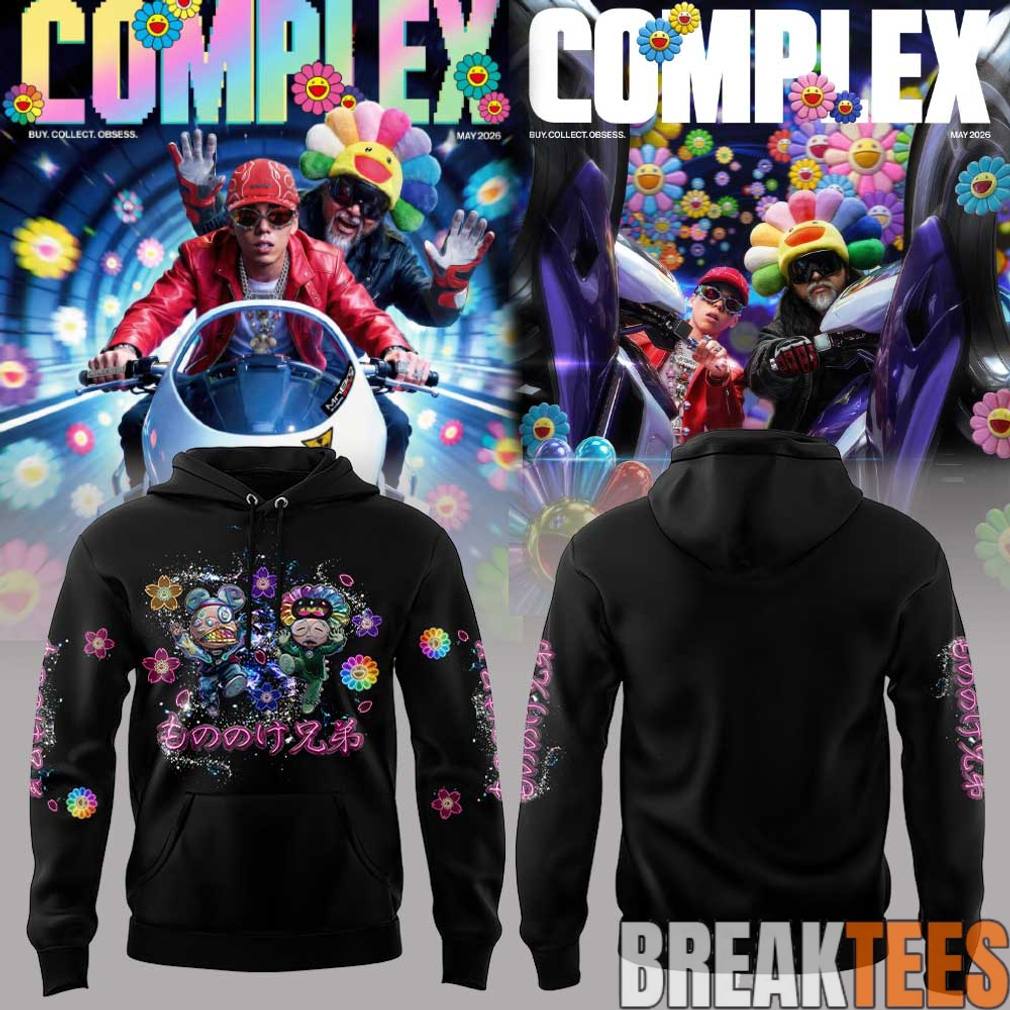 MNNK Bro. x Takashi Murakami x JP THE WAVY Hoodie Unisex T-shirt, Sweatshirt, Hoodie, Long Sleeve Tee - T-Shirt, Sweatshirt, Hoodie
