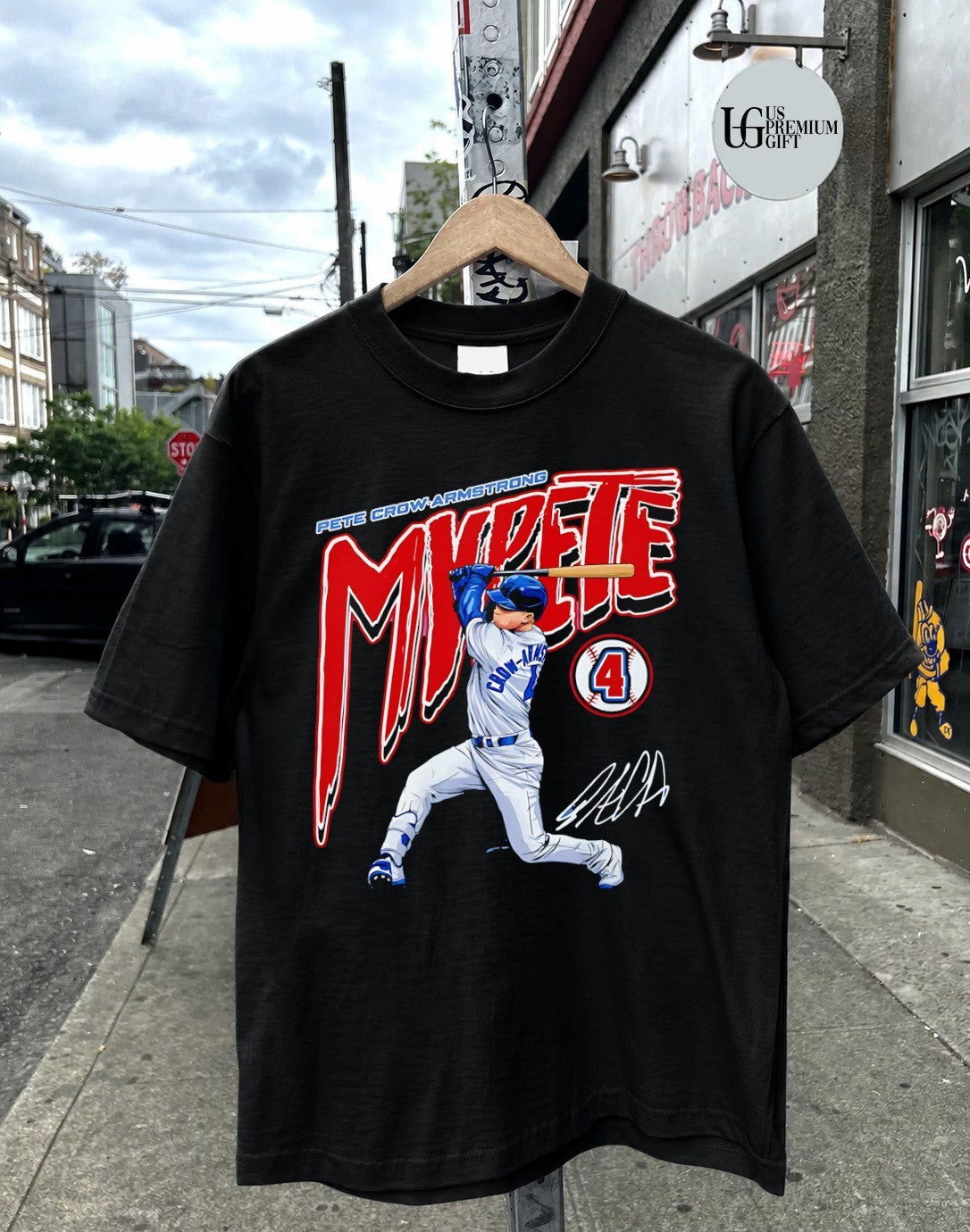 MVPete Pete Crow-Armstrong Chicago Cubs baseball - Adult & Kids T-Shirts, Sweatshirts & Hoodies apparel design preview 2
