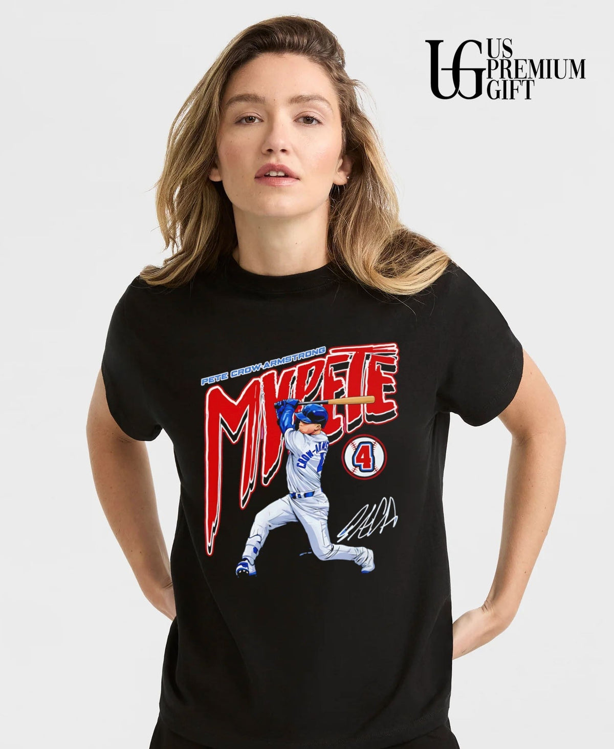 MVPete Pete Crow-Armstrong Chicago Cubs baseball - Adult & Kids T-Shirts, Sweatshirts & Hoodies apparel design preview 3