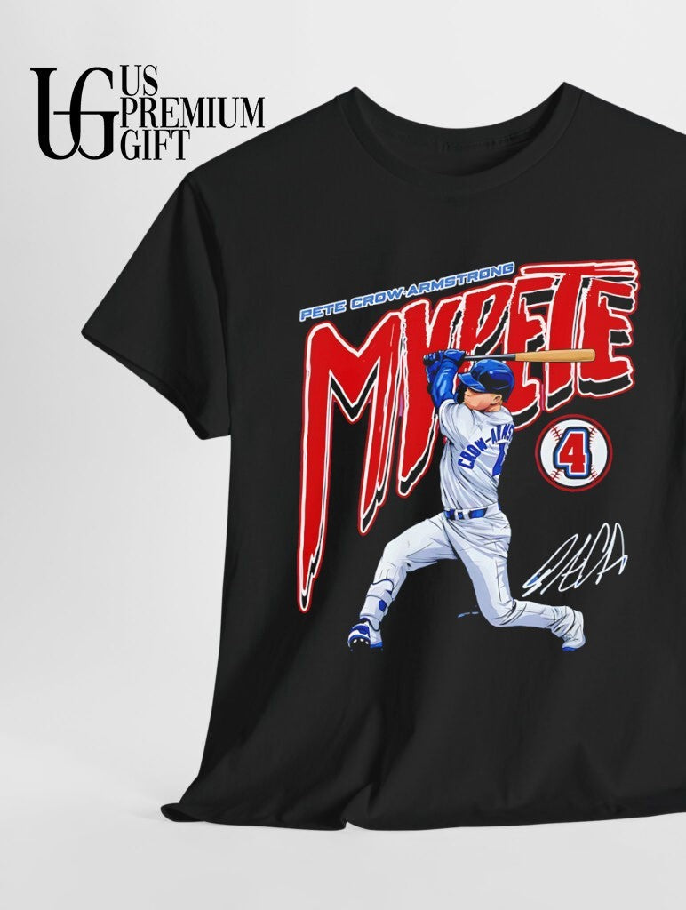 MVPete Pete Crow-Armstrong Chicago Cubs baseball - Adult & Kids T-Shirts, Sweatshirts & Hoodies apparel design preview 1