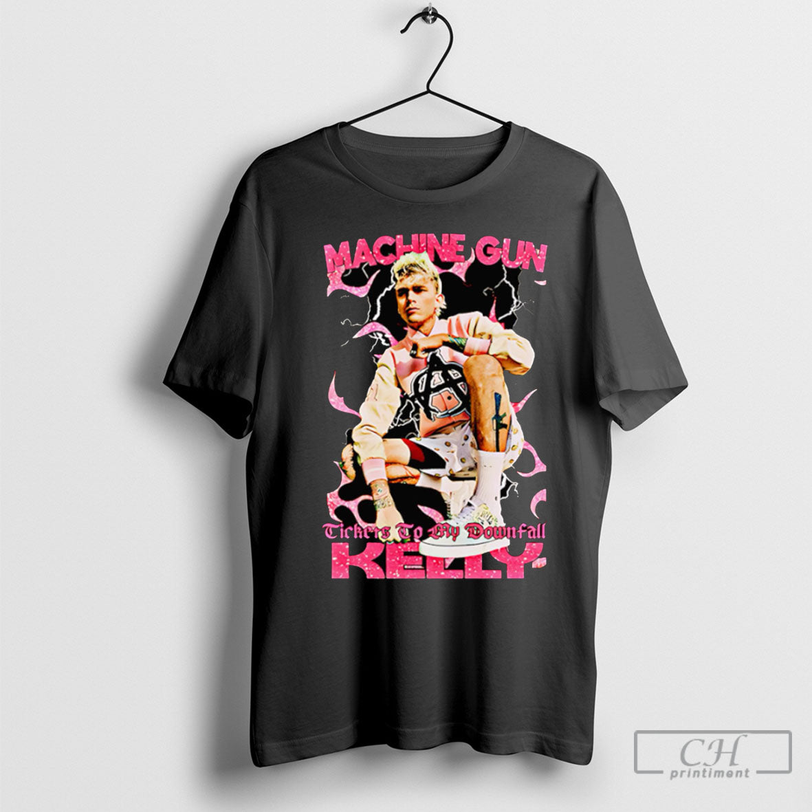 Machine Gun Kelly Tickets To My Downfall T Shirt Unisex T-shirt, Sweatshirt, Hoodie, Long Sleeve Tee - T-Shirt, Sweatshirt, Hoodie