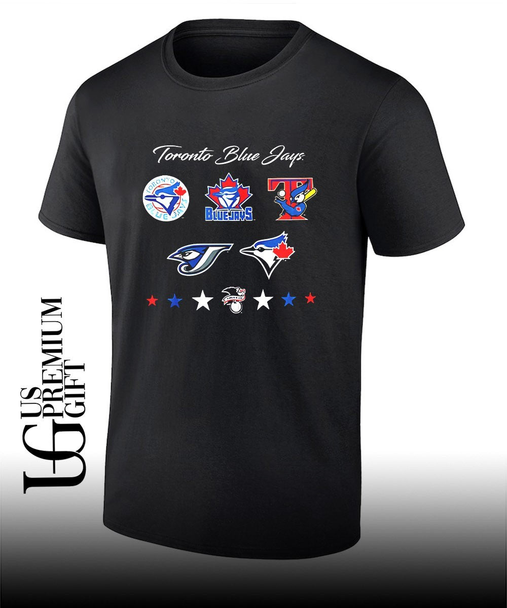 Maddie 50th Anniversary Toronto Blue Jays logo shirt Unisex T-shirt, Sweatshirt, Hoodie, Long Sleeve Tee - T-Shirt, Sweatshirt, Hoodie