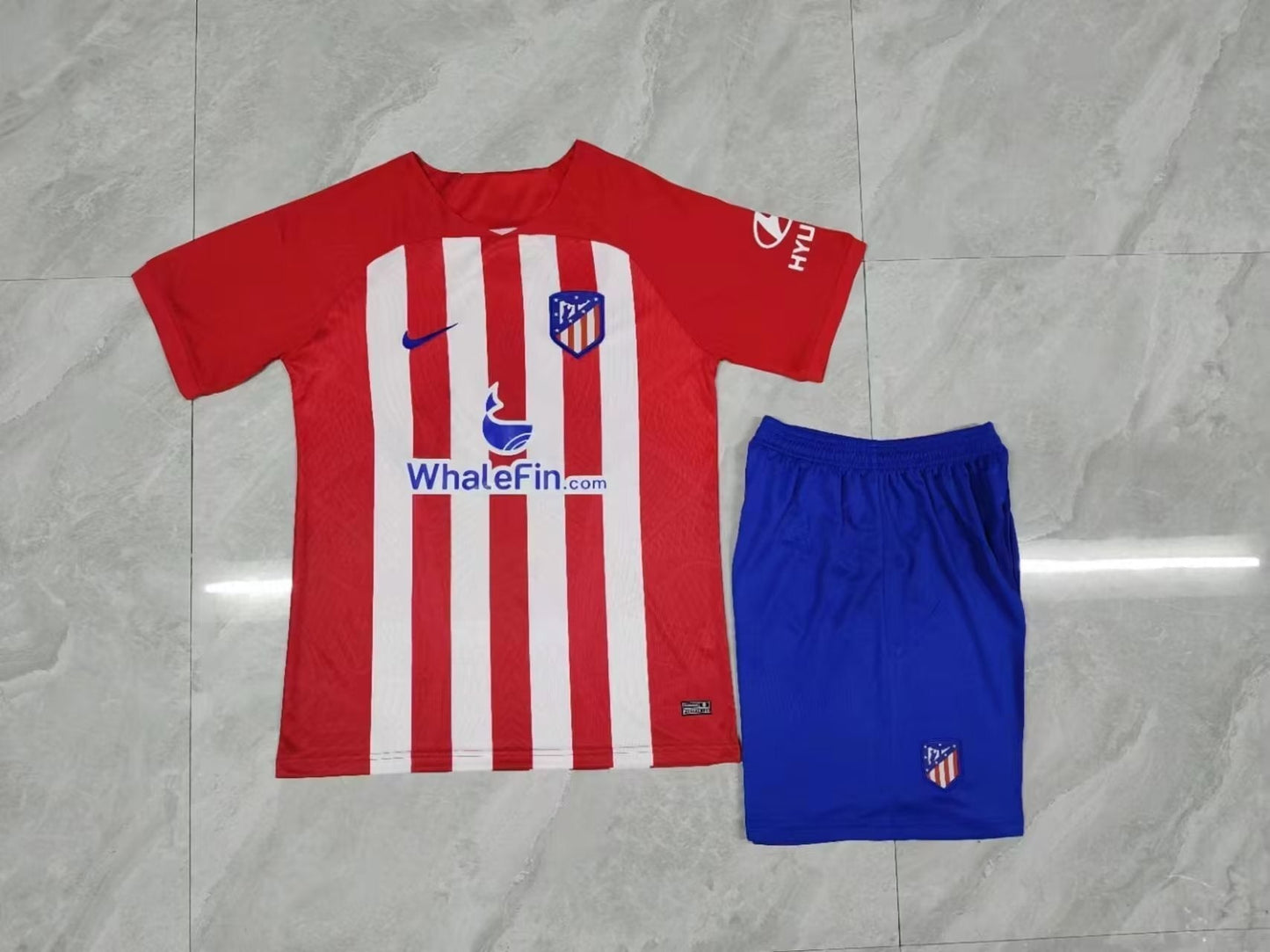 Madrid Atletico Style 2 Soccer Jersey sports jersey product view 1