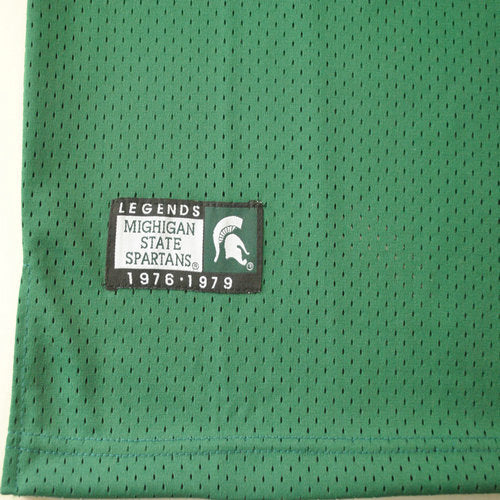 Magic Johnson 33 Green NCAA 1 Style 1 College Football Jersey football jersey product view 1
