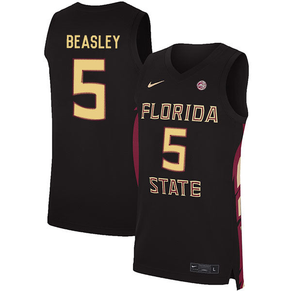 Malik Beasley 5 Black College Football Jersey football jersey product view 1