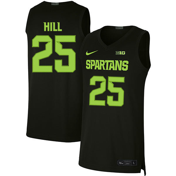 Malik Hall 25 Balck College Football Jersey football jersey product view 1
