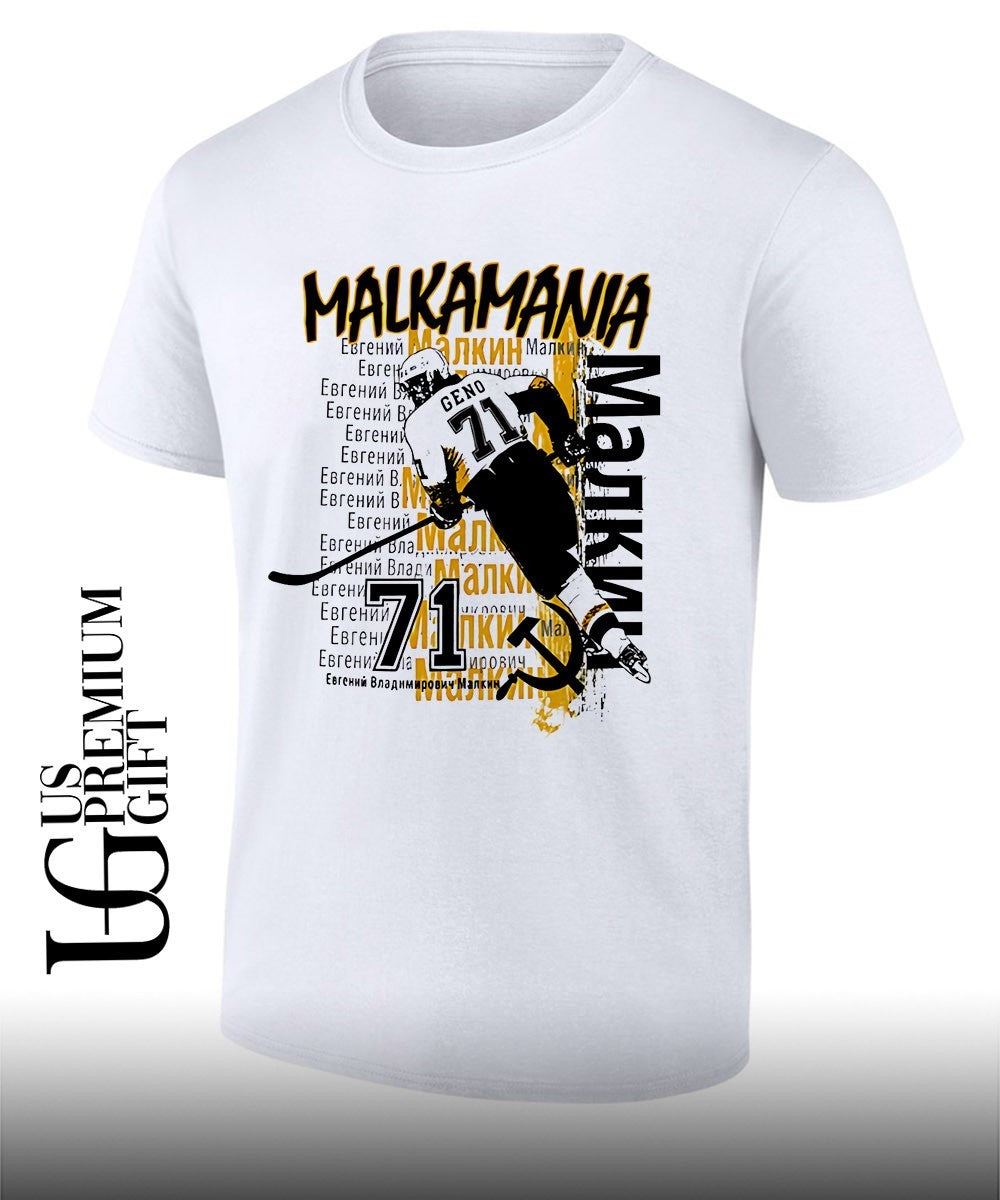 Malkamania Evgeni Malkin Pittsburgh Penguins hockey shirt Unisex T-shirt, Sweatshirt, Hoodie, Long Sleeve Tee - T-Shirt, Sweatshirt, Hoodie