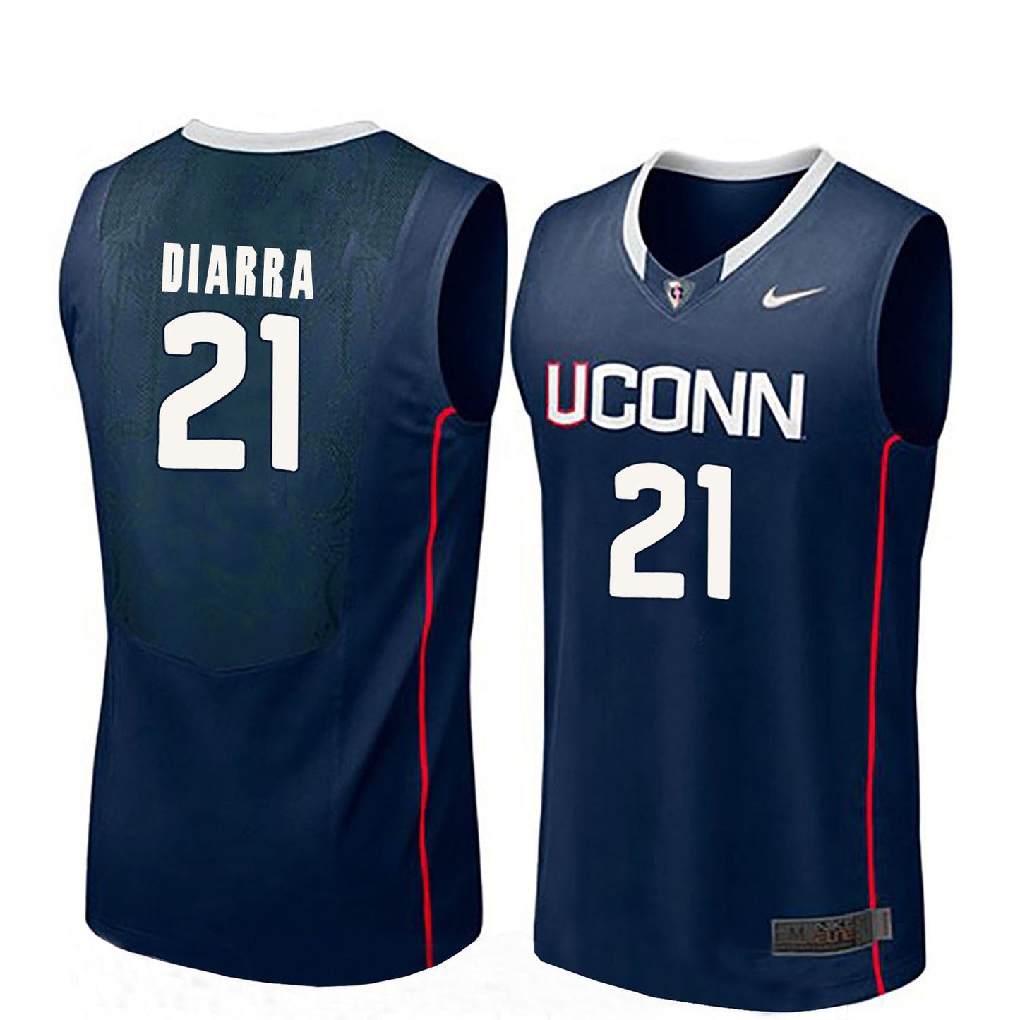 Mamadou Diarra 21 Men Blue College Football Jersey football jersey product view 1