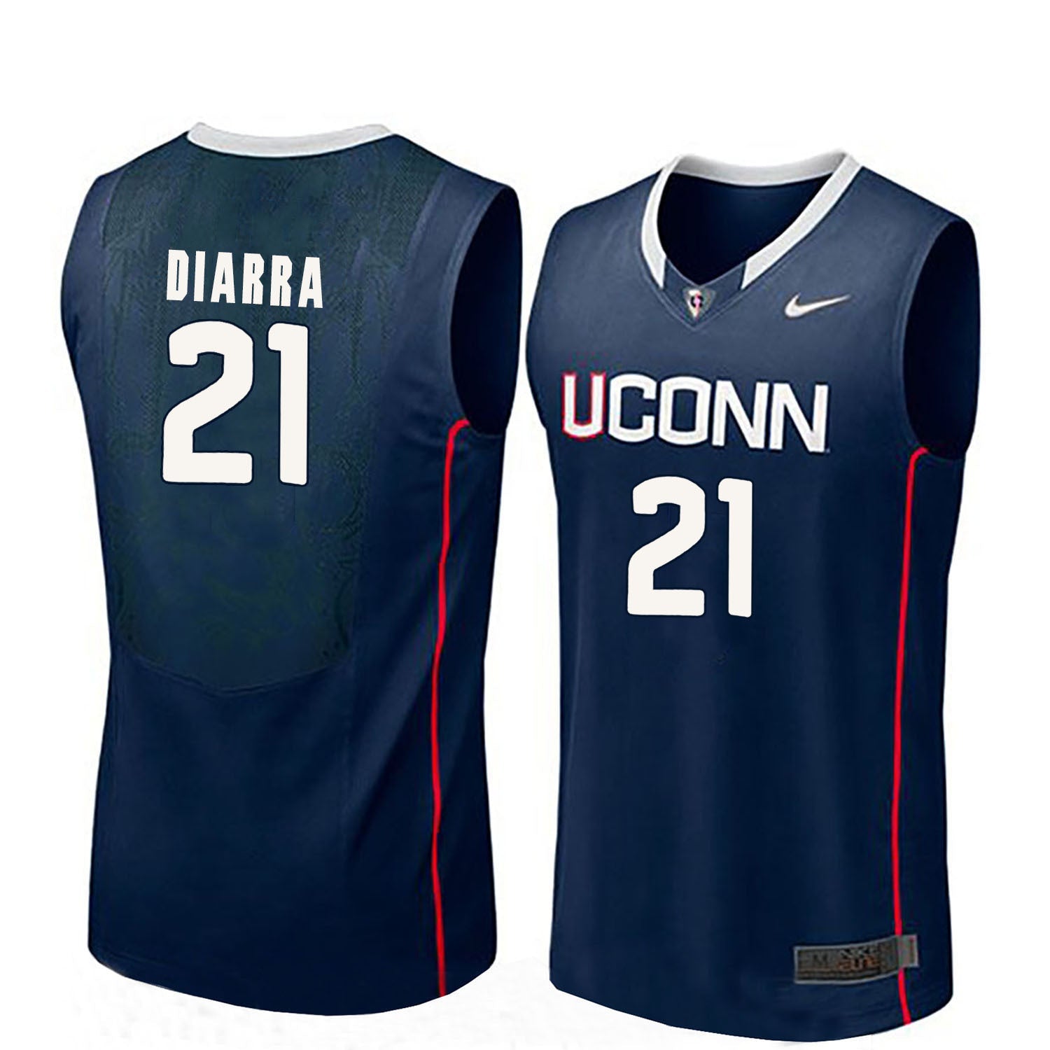 Mamadou Diarra 21 Men Blue College Football Jersey football jersey product view 1