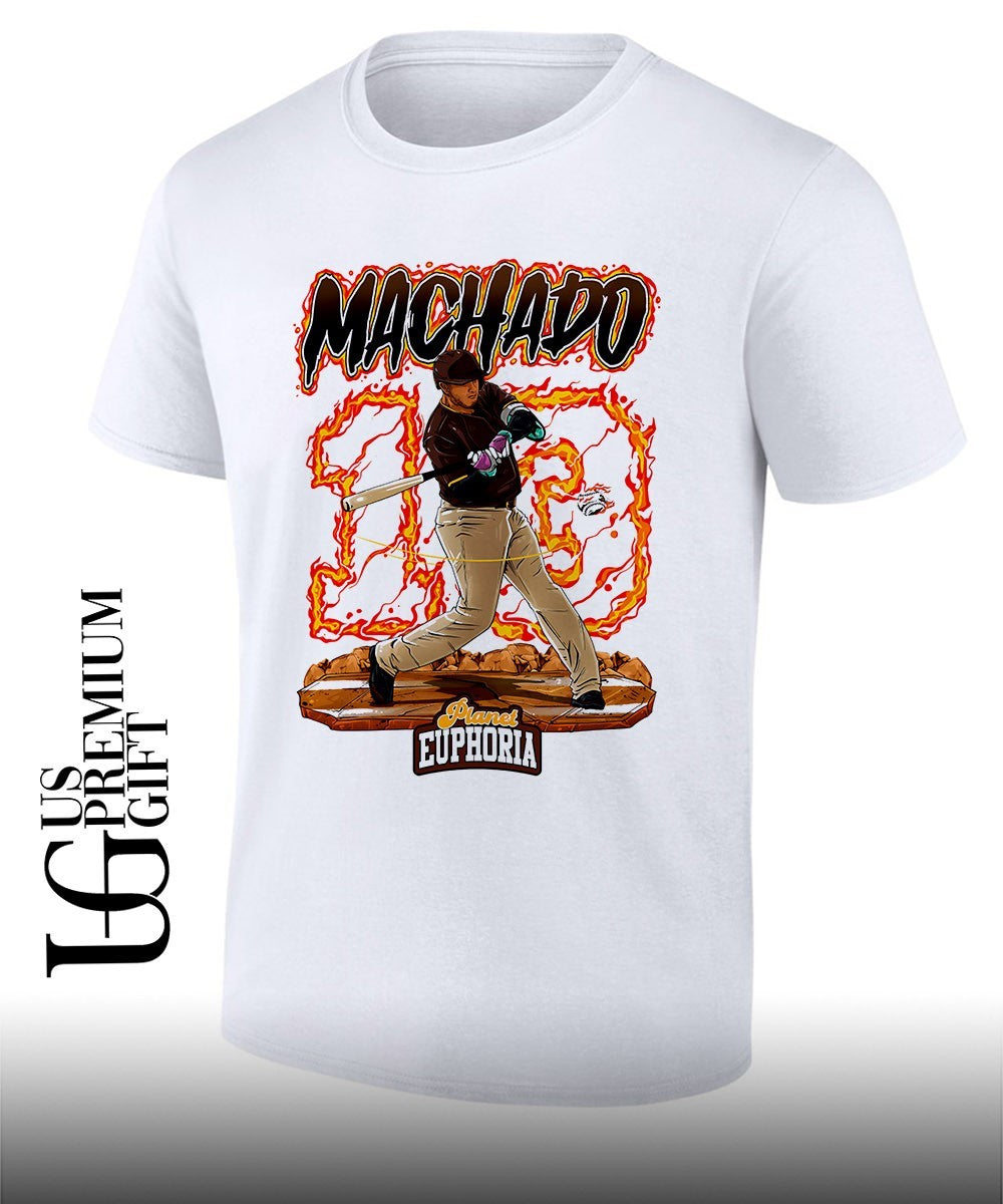 Manny Machado San Diego Padres baseball Planet Euphoria graphic shirt Unisex T-shirt, Sweatshirt, Hoodie, Long Sleeve Tee - T-Shirt, Sweatshirt, Hoodie