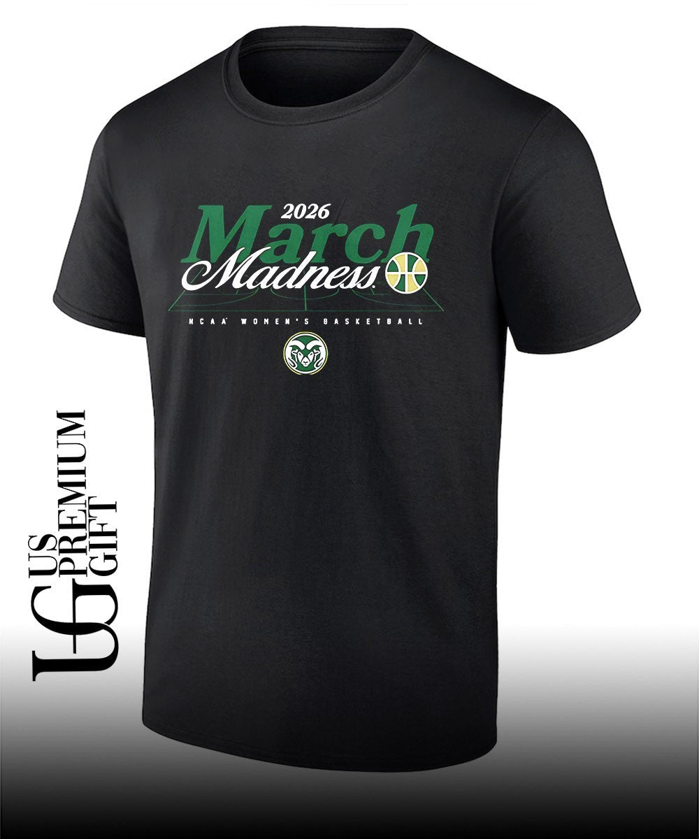 March Madness 2026 Colorado State Rams NCAA Womens basketball shirt Unisex T-shirt, Sweatshirt, Hoodie, Long Sleeve Tee - T-Shirt, Sweatshirt, Hoodie