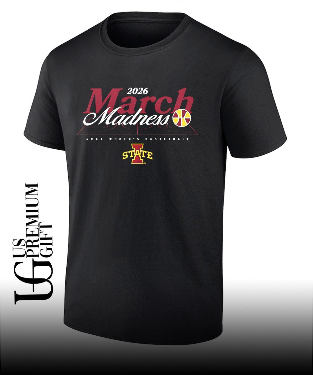 March Madness 2026 Iowa State Cyclones NCAA Womens basketball shirt Unisex T-shirt, Sweatshirt, Hoodie, Long Sleeve Tee - T-Shirt, Sweatshirt, Hoodie