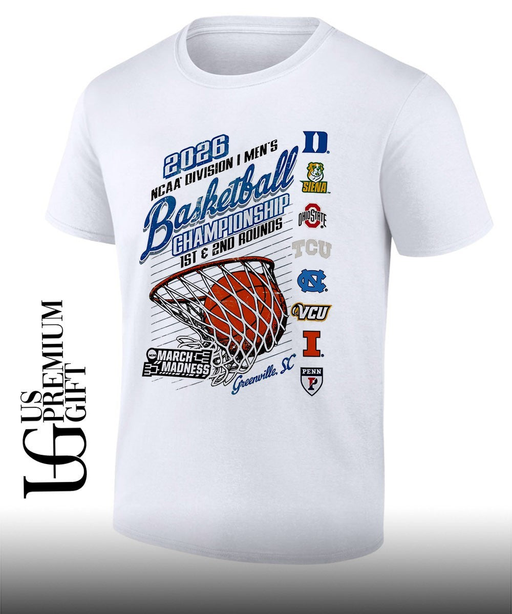 March Madness 2026 NCAA DI Mens Basketball Championship 1St and 2nd Rounds Greenville shirt - T-Shirt, Sweatshirt, Hoodie