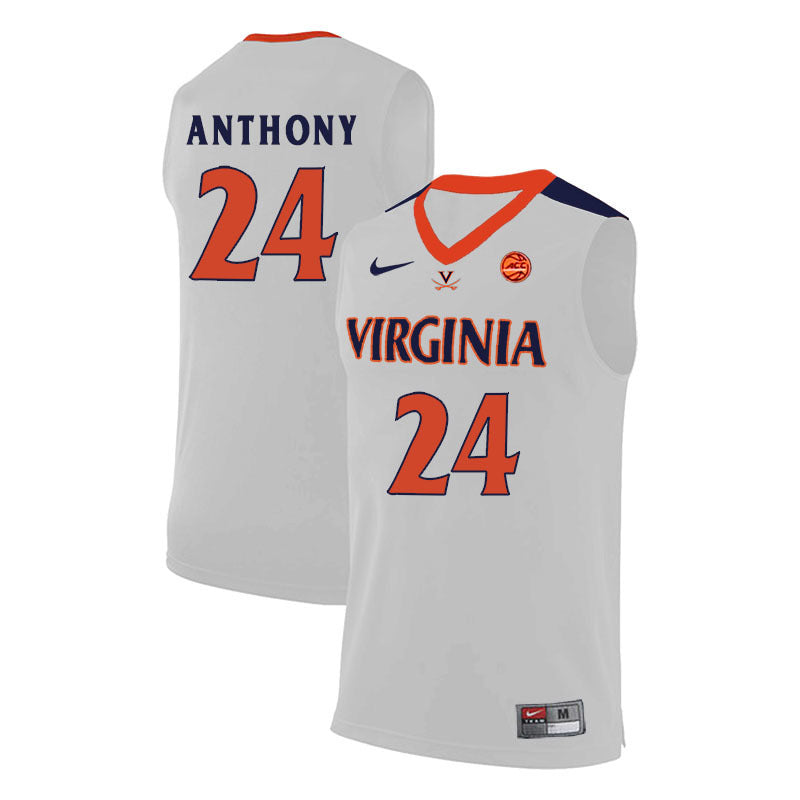 Marco Anthony 24 White College Football Jersey football jersey product view 1