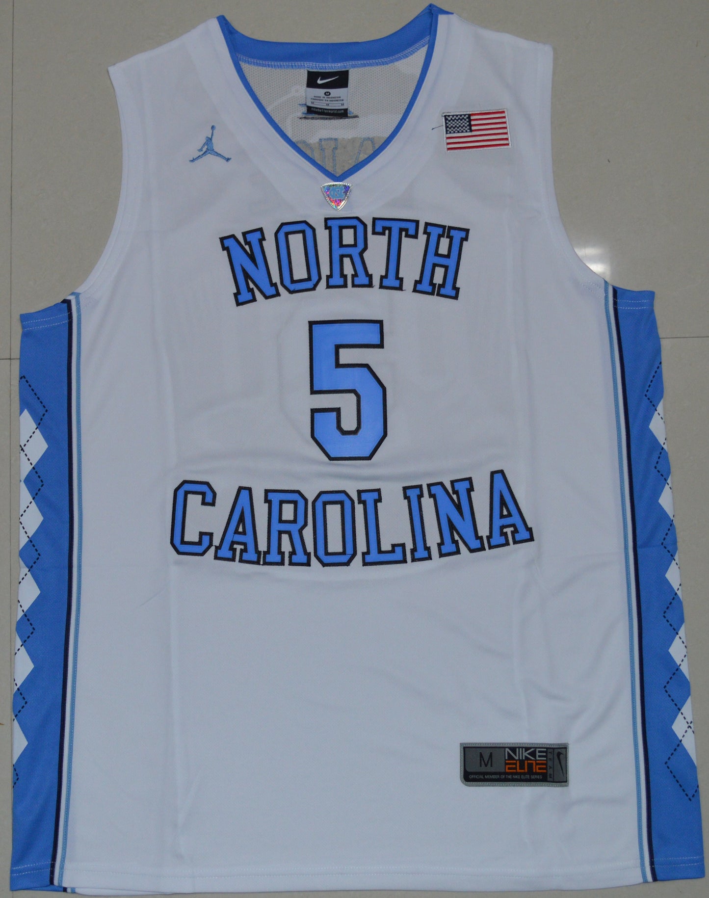 Marcus Paige 5 White1 College Football Jersey football jersey product view 1