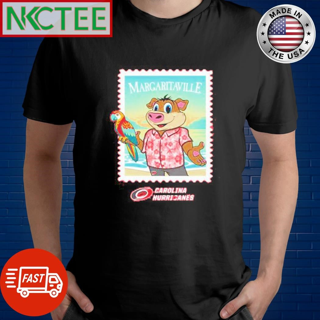 Margaritaville Carolina Hurricanes stamp shirt Unisex T-shirt, Sweatshirt, Hoodie, Long Sleeve Tee - T-Shirt, Sweatshirt, Hoodie