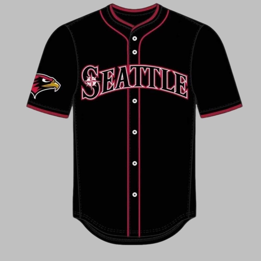 Mariners-themed Seattle U Jersey Giveaway 2025 - Grishko.com baseball jersey product view 1
