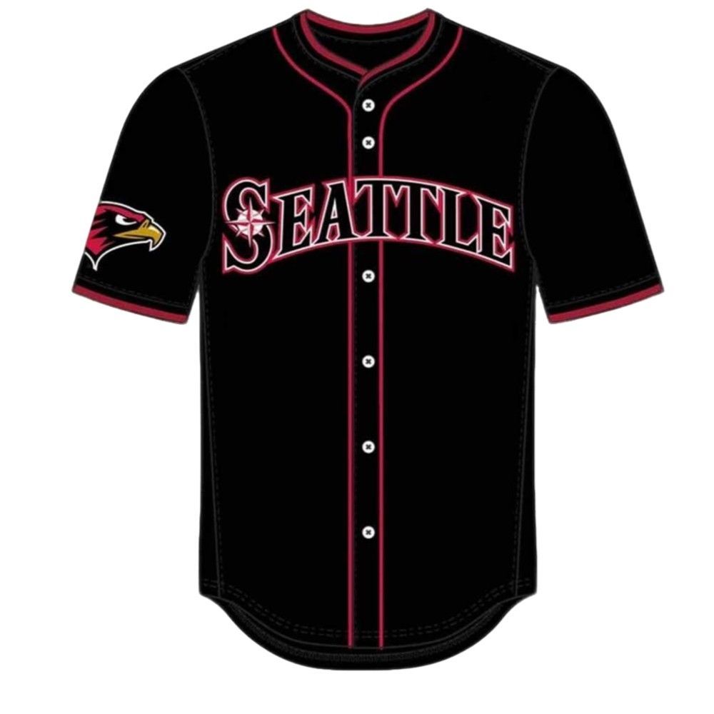 Mariners-themed Seattle U Jersey Giveaway 2025 - Grishko.com baseball jersey product view 2