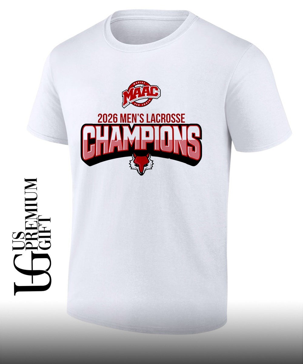 Marist University 2026 Mens Lacrosse Champions logo shirt Unisex T-shirt, Sweatshirt, Hoodie, Long Sleeve Tee - T-Shirt, Sweatshirt, Hoodie