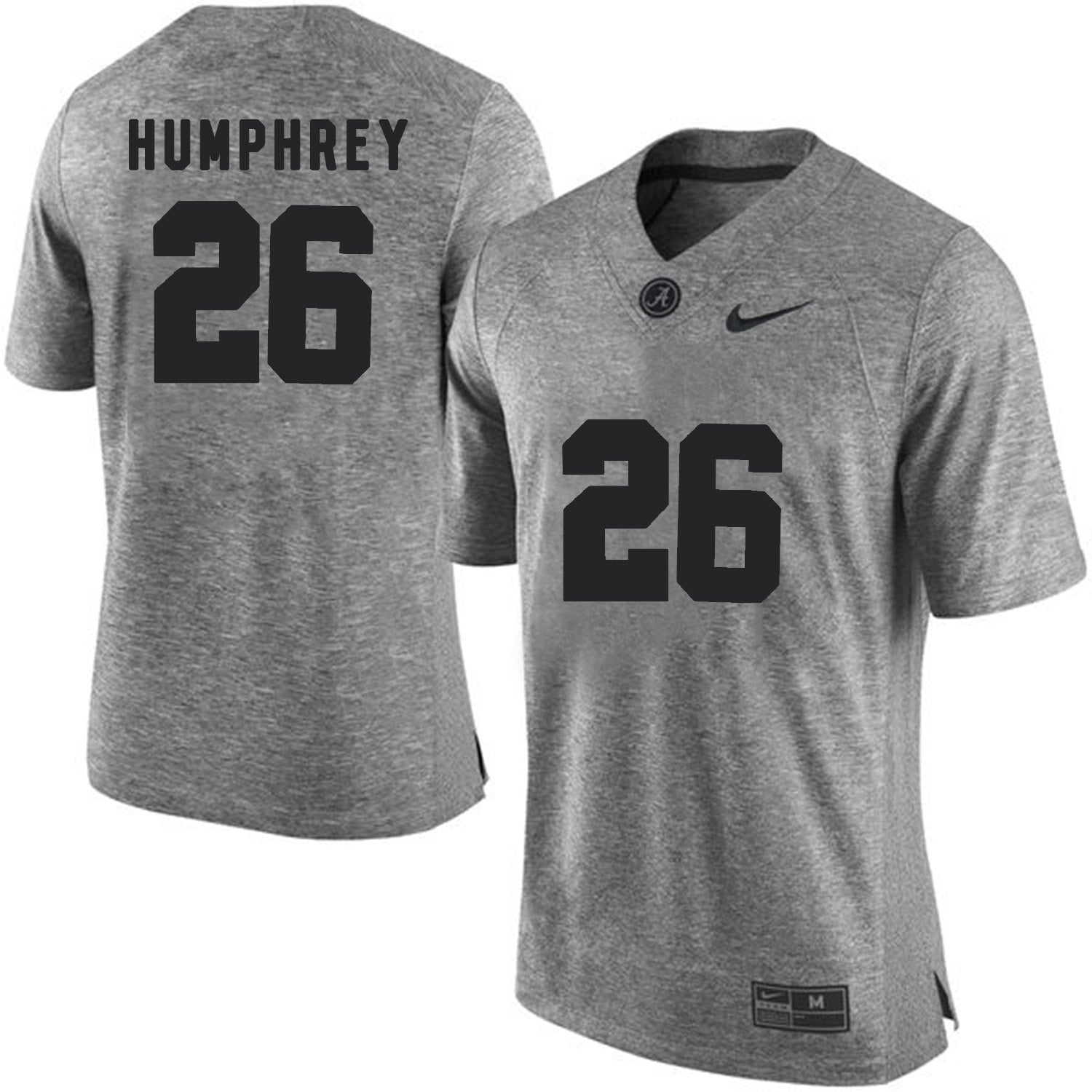Marlon Humphrey 26 Gray College Football Jersey football jersey product view 1