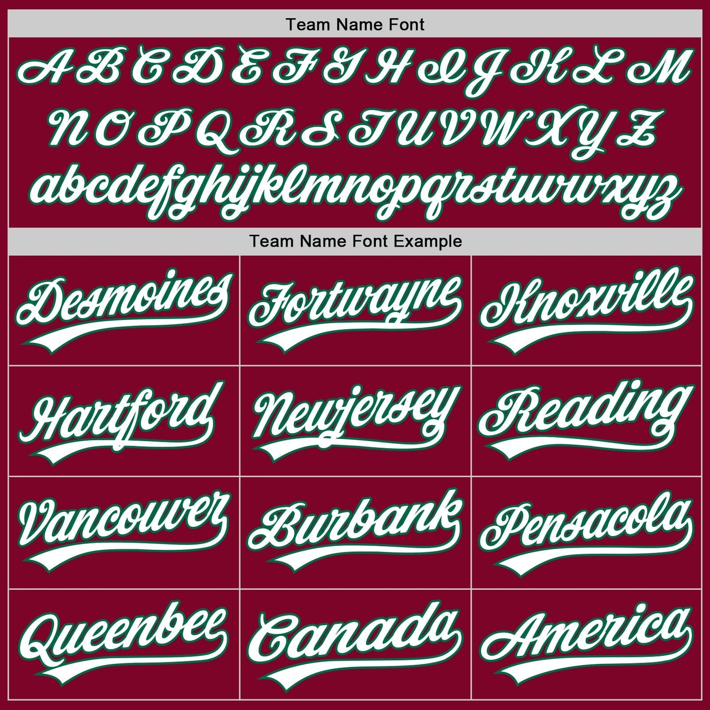 Custom Maroon White-Kelly Green Authentic Throwback Baseball Jersey baseball jersey product view 4