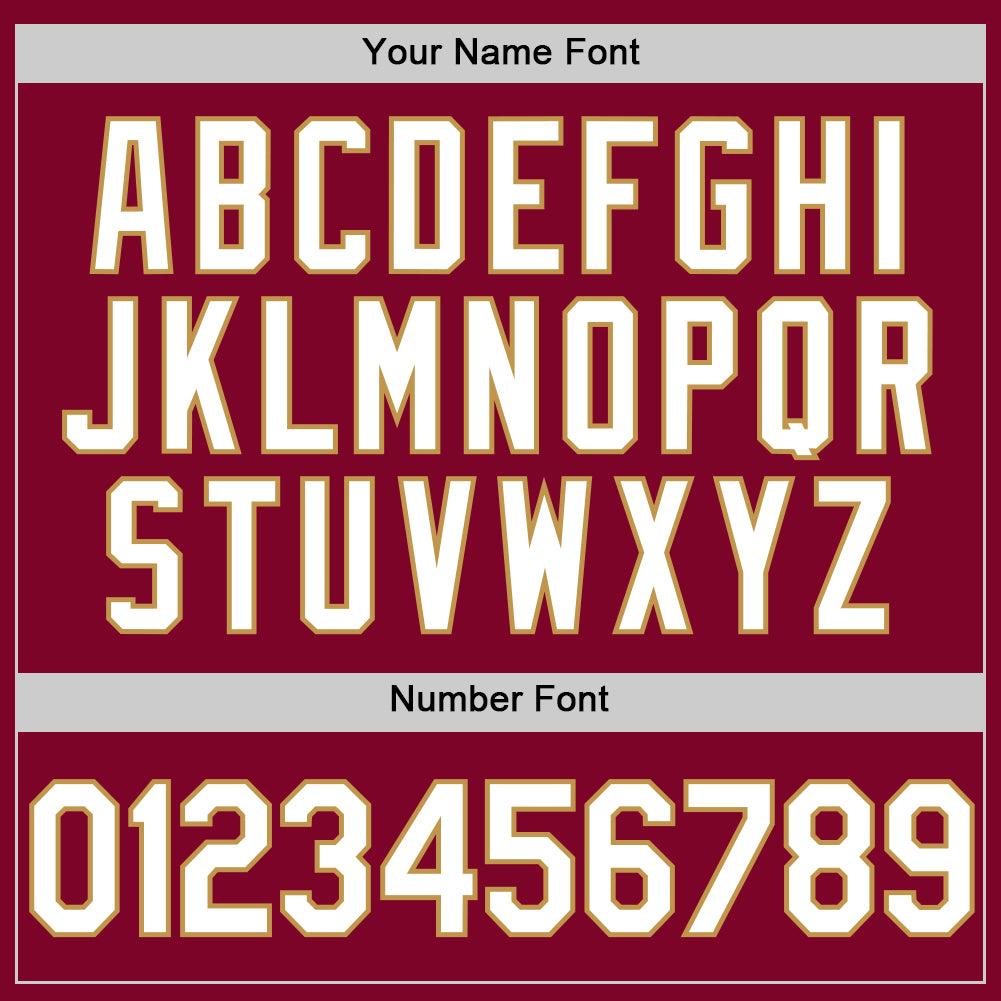 Custom Maroon White-Old Gold Authentic Throwback Baseball Jersey baseball jersey product view 5