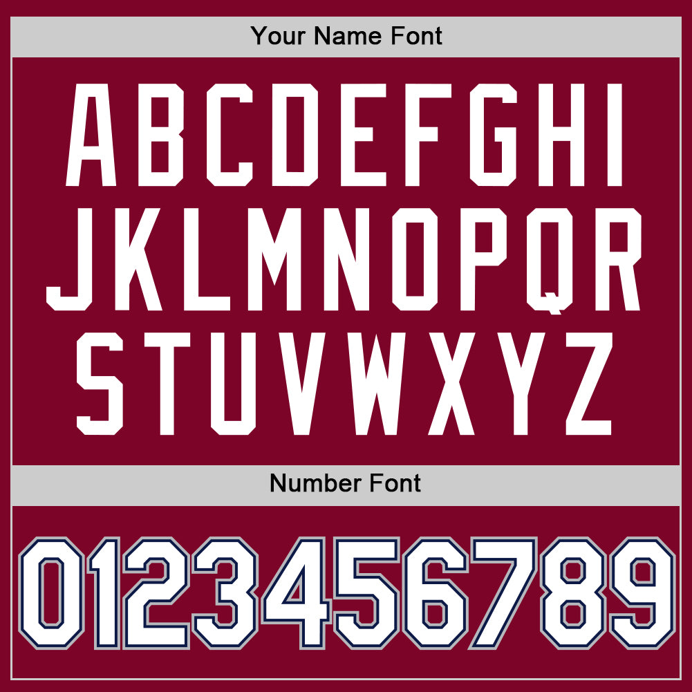 Custom Maroon Navy-Gray Authentic Throwback Baseball Jersey baseball jersey product view 5