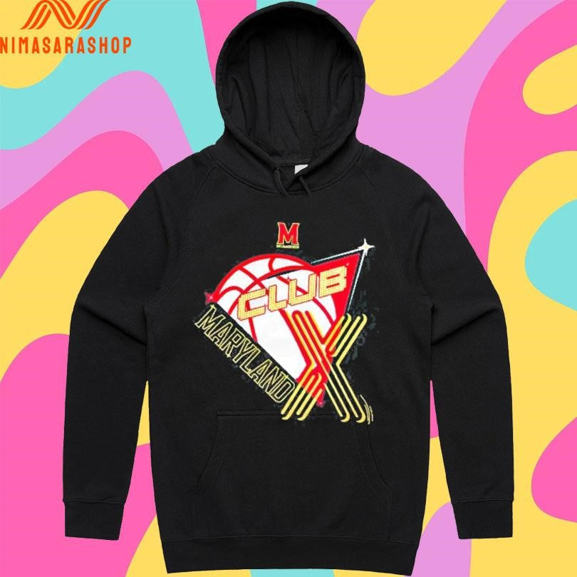 Maryland Terrapins Men's Basketball Club Logo - Adult & Kids T-Shirts, Sweatshirts & Hoodies apparel design preview 2