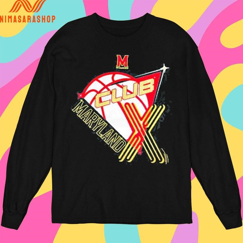 Maryland Terrapins Men's Basketball Club Logo - Adult & Kids T-Shirts, Sweatshirts & Hoodies apparel design preview 3